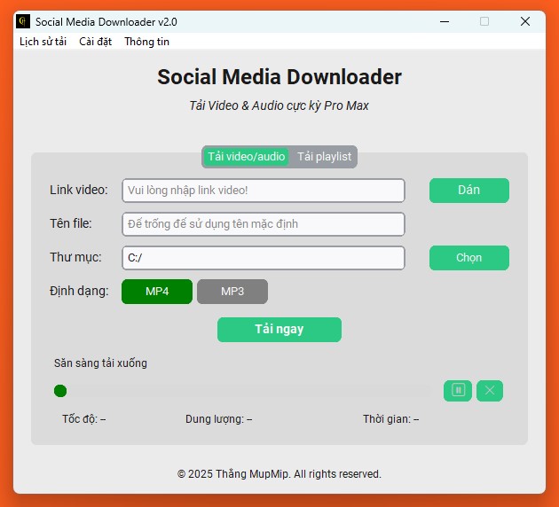 Social Media Downloader